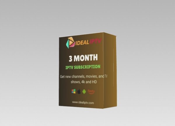 IPTV Subscription 3 month