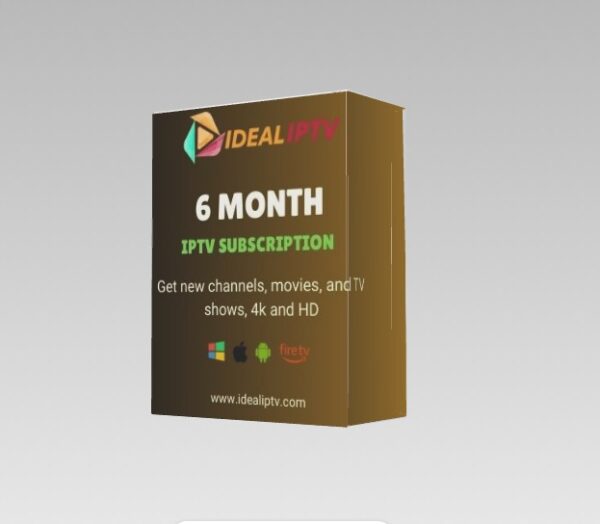 IPTV Subscription 6 month